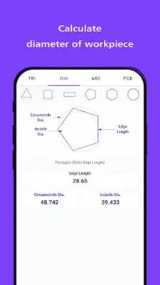 Triangle Degree Calculator android App screenshot 2